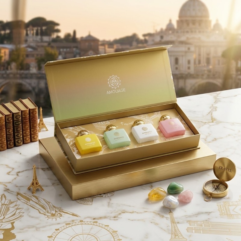 The Collection Perfume Fragrance - مجموعة هدايا عطور أمواج للجنسين، ماء