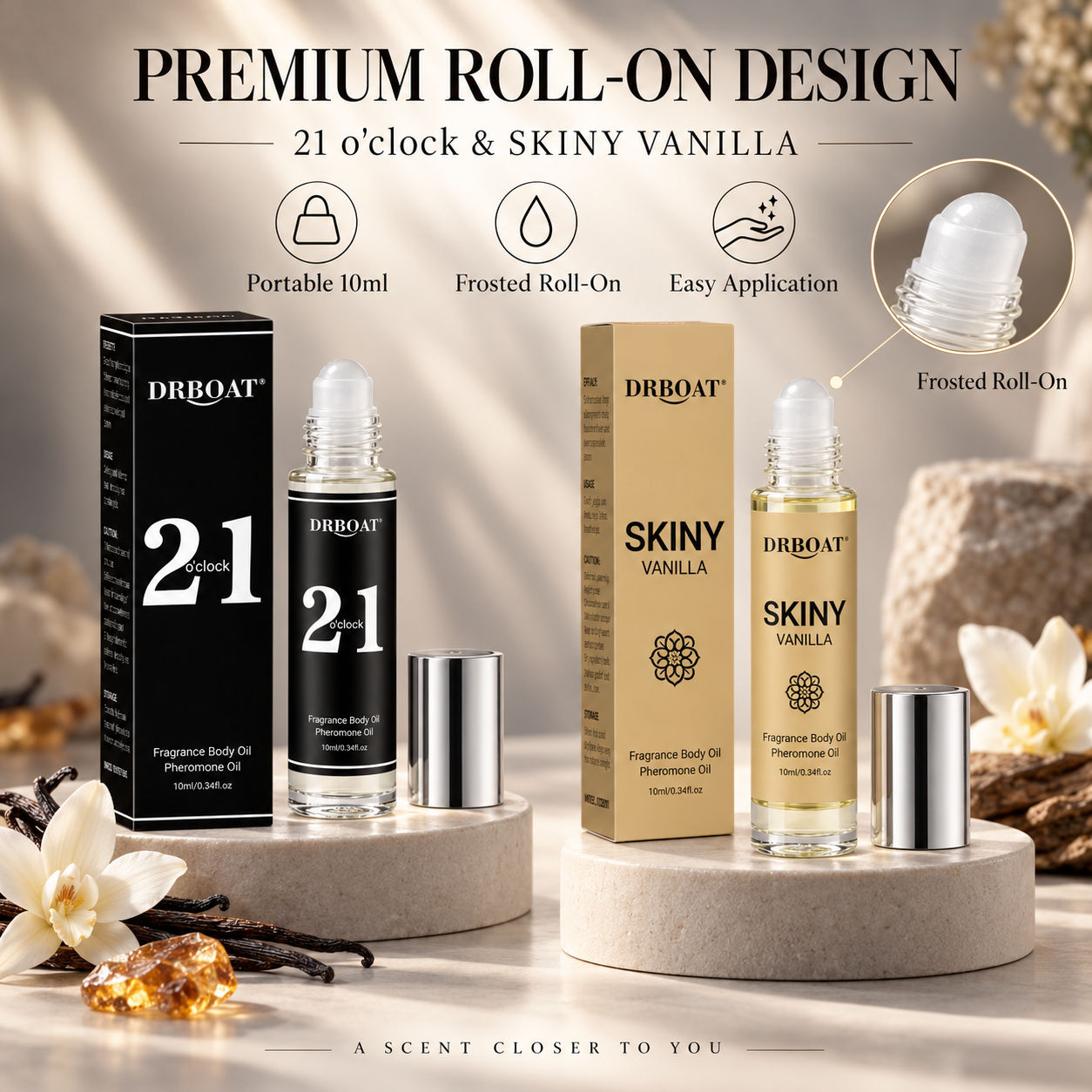 Perfume Alcohol Fragrance - زيت عطر رول أون للرجال، برائحة