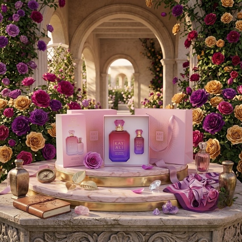 The Collection Perfume Fragrance - مجموعة هدايا عطر كايالي فانيليا 100