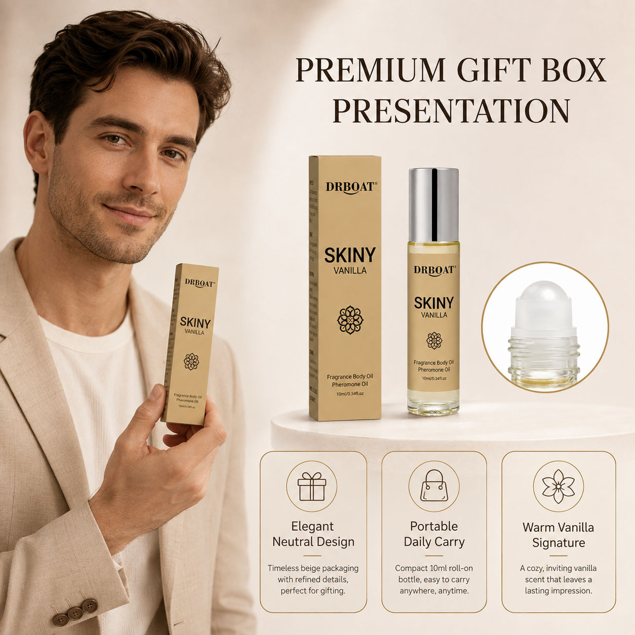 زيت عطر رول أون للرجال، برائحة - مراجعة Perfume Alcohol Fragrance وسعره