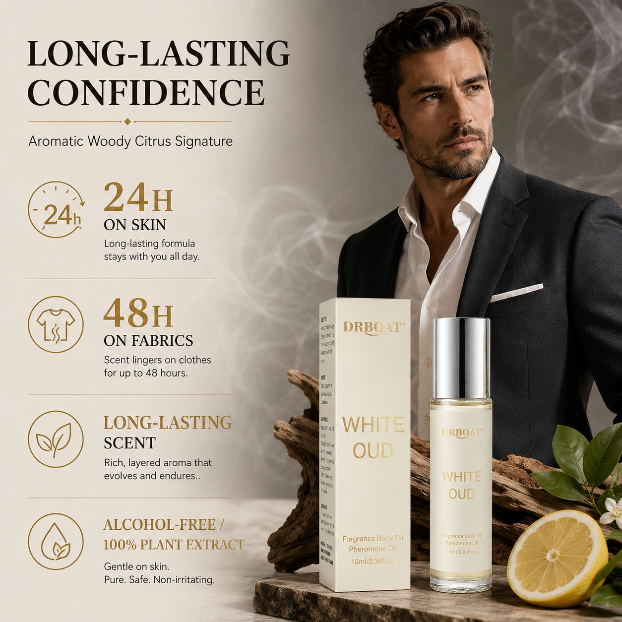 زيت عطر رول أون للرجال، برائحة - مراجعة Perfume Alcohol Fragrance وسعره