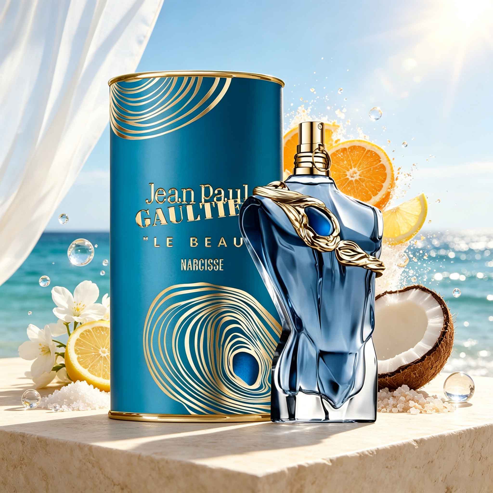 عطر جان بول غوتييه لو بو نارسي - مراجعة Perfume Fragrance Jean Paul Gaultier Le Male وسعره