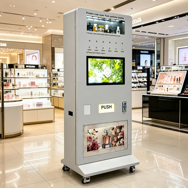 آلة بيع العطور بالرش بدون نقود - مراجعة Perfume Fragrance Sale وسعره