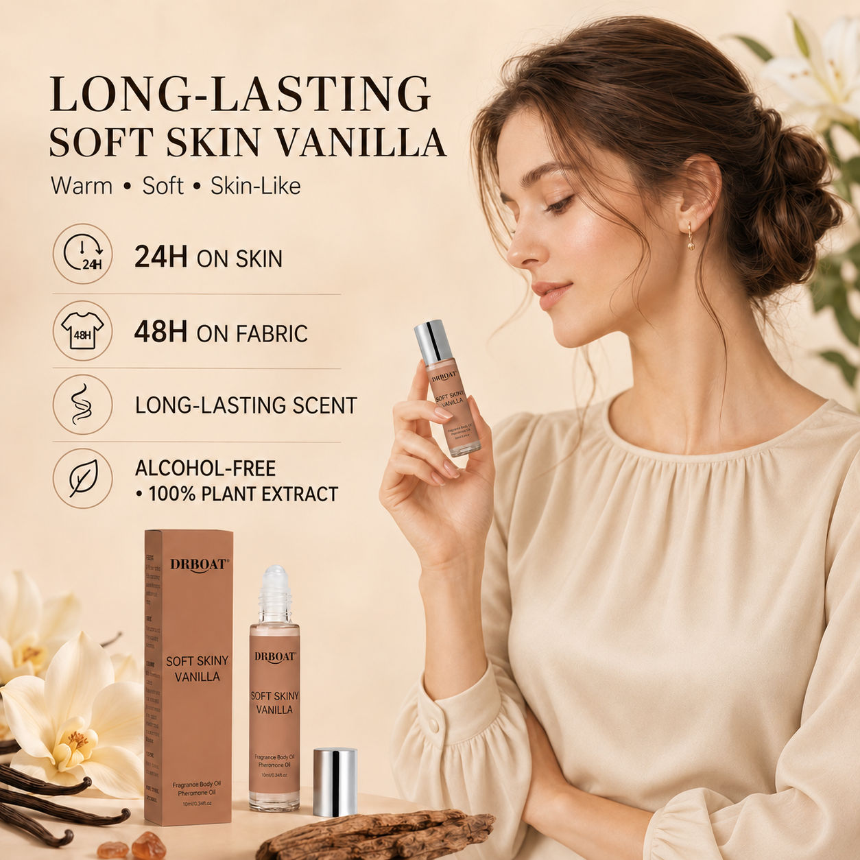 زيت عطر للنساء، برائحة الفانيل - مراجعة Perfume Fragrance Oil وسعره